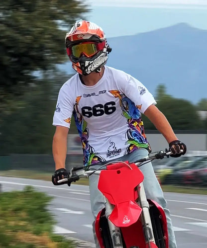 T-Shirt PULSE™ | Inferno Race Wear – mögliche Änderung von Name, Farbe, Nummer...